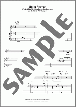 Up In Flames(Coldplay) 楽譜 その他 ダウンロード