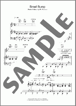 Small Bump(Ed Sheeran) 楽譜 その他 ダウンロード