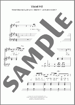 Violet Hill(Coldplay) 楽譜 その他 ダウンロード