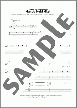 Hands Held High(Linkin Park) 楽譜 ギター（ソロ） ダウンロード