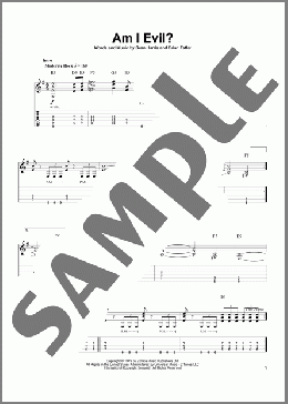 Am I Evil?(Metallica) 楽譜 ギタースコア ダウンロード