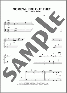 Somewhere Out There(James Horner/Linda Ronstadt & James Ingram) 楽譜 ピアノ（ソロ） ダウンロード
