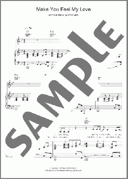 Make You Feel My Love(Bob Dylan/Adele) 楽譜 その他 ダウンロード
