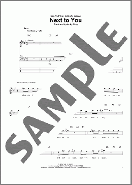 Next To You(Sting/The Police) 楽譜 ベース ダウンロード