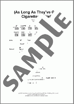 (As Long As They've Got) Cigarettes In Hell(Oasis) 楽譜 ギター（コード） ダウンロード