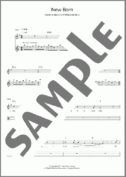 New Born(Muse) 楽譜 その他 ダウンロード