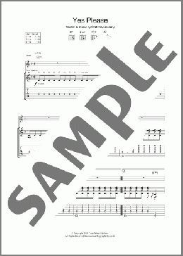 Yes Please(Muse) 楽譜 ギター（ソロ） ダウンロード