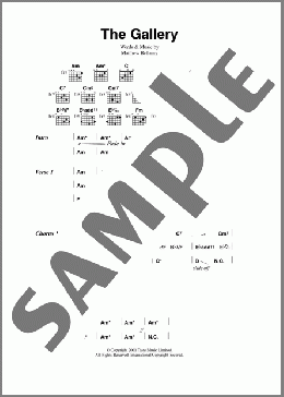 The Gallery(Muse) 楽譜 ギター（コード） ダウンロード