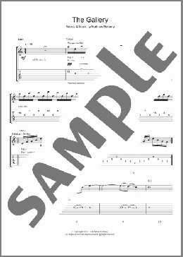 The Gallery(Muse) 楽譜 ギター（ソロ） ダウンロード