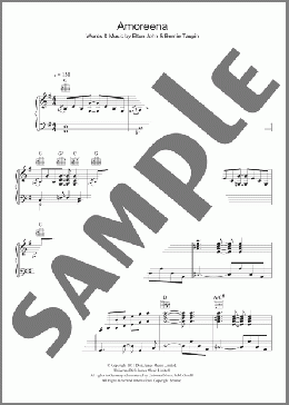 Amoreena(Elton John) 楽譜 その他 ダウンロード