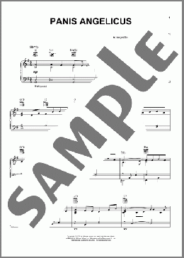 Panis Angelicus(Josh Groban) 楽譜 ピアノ & ボーカル & ギター ダウンロード