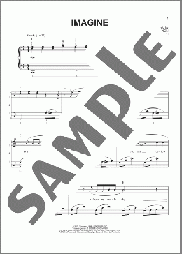 Imagine (arr. Phillip Keveren)(John Lennon) 楽譜 ピアノ（ソロ） ダウンロード