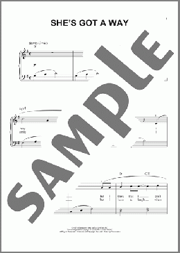 She's Got A Way (arr. Phillip Keveren)(Billy Joel) 楽譜 ピアノ（ソロ） ダウンロード