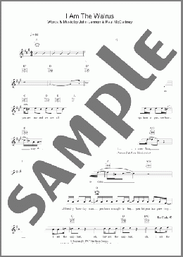 I Am The Walrus(The Beatles) 楽譜 その他 ダウンロード