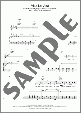 Viva La Vida(Coldplay) 楽譜 その他 ダウンロード
