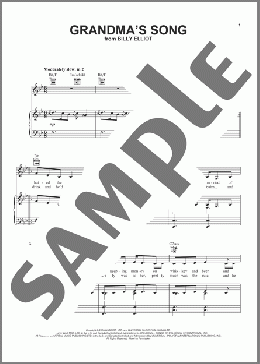 Grandma's Song(Elton John/Billy Elliot (Musical)) 楽譜 ピアノ & ボーカル & ギター ダウンロード