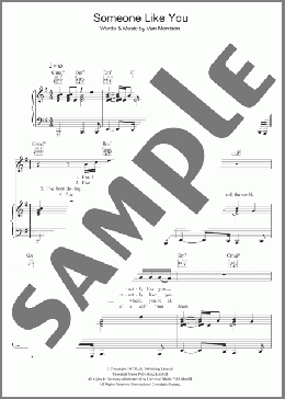 Someone Like You(Van Morrison) 楽譜 その他 ダウンロード