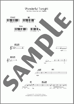 Wonderful Tonight(Eric Clapton/Damage) 楽譜 その他 ダウンロード