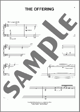 The Offering(Michael W. Smith) 楽譜 ピアノ（ソロ） ダウンロード
