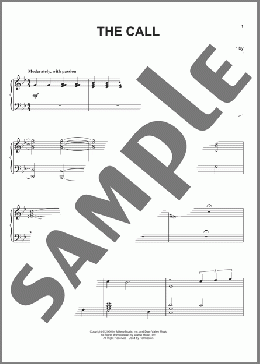 The Call(Michael W. Smith) 楽譜 ピアノ（ソロ） ダウンロード