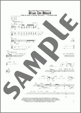 Blue On Black(Kenny Wayne Shepherd) 楽譜 ギター（ソロ） ダウンロード