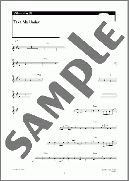 Take Me Under(MAN WITH A MISSION) 楽譜 フルート ダウンロード 定額サブスク