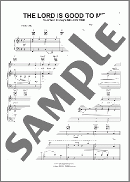 The Lord Is Good To Me (from Johnny Appleseed)(Kim Gannon) 楽譜 ピアノ & ボーカル & ギター ダウンロード