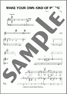 Make Your Own Kind Of Music(Mama Cass Elliot) 楽譜 ピアノ & ボーカル & ギター ダウンロード