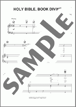 Holy Bible, Book Divine(John Burton) 楽譜 ピアノ & ボーカル & ギター ダウンロード