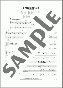 Frankenstein(The Edgar Winter Group) 楽譜 ギター（ソロ） ダウンロード