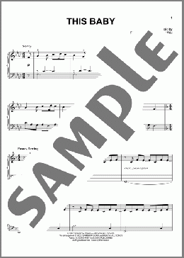This Baby(Steven Curtis Chapman) 楽譜 ピアノ（ソロ） ダウンロード