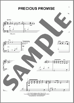 Precious Promise(Steven Curtis Chapman) 楽譜 ピアノ（ソロ） ダウンロード