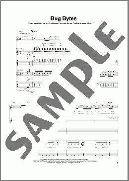 Bug Bytes(Alien Ant Farm/Spider-Man (Movie)) 楽譜 ギター（ソロ） ダウンロード