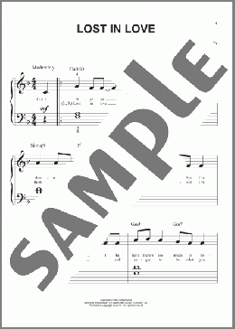 Lost In Love(Air Supply) 楽譜 ピアノ（ソロ） ダウンロード