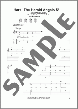 Hark! The Herald Angels Sing(Charles Wesley) 楽譜 ギター（ソロ） ダウンロード
