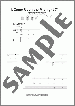 It Came Upon The Midnight Clear(Edmund Hamilton Sears) 楽譜 メロディ ダウンロード