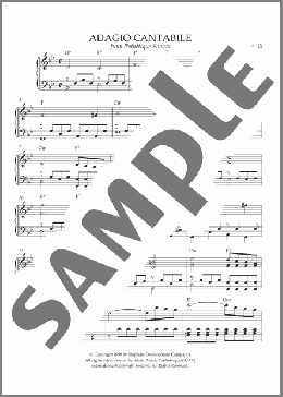 Adagio Cantabile, Op. 13(Beethoven) 楽譜 ピアノ（ソロ） ダウンロード