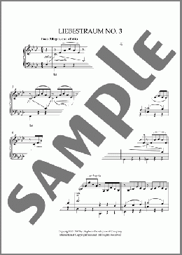 Liebestraum No. 3(Liszt) 楽譜 ピアノ（ソロ） ダウンロード