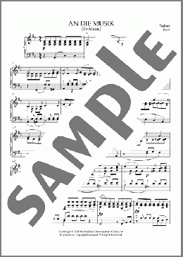 An Die Musik (To Music) (arr. Lawrence Rosen)(Schubert) 楽譜 ピアノ（ソロ） ダウンロード