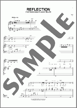 Reflection (from Mulan)(David Zippel/Mulan (Movie)) 楽譜 ピアノ & ボーカル & ギター ダウンロード