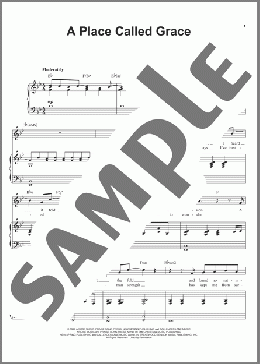 A Place Called Grace(Phillips, Craig & Dean) 楽譜 ピアノ & ボーカル ダウンロード