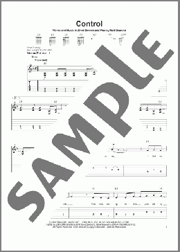 Control(Puddle Of Mudd) 楽譜 メロディ ダウンロード