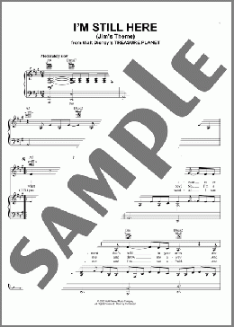 I'm Still Here (Jim's Theme)(John Rzeznik) 楽譜 ピアノ & ボーカル & ギター ダウンロード