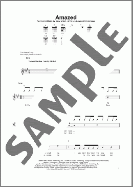 Amazed(Lonestar) 楽譜 メロディ ダウンロード