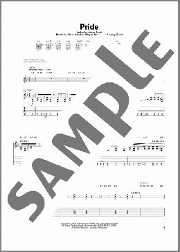 Pride(Saliva) 楽譜 ギター（ソロ） ダウンロード