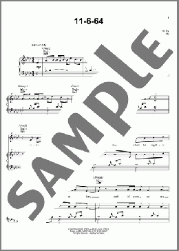 11-6-64(Steven Curtis Chapman) 楽譜 ピアノ & ボーカル & ギター ダウンロード