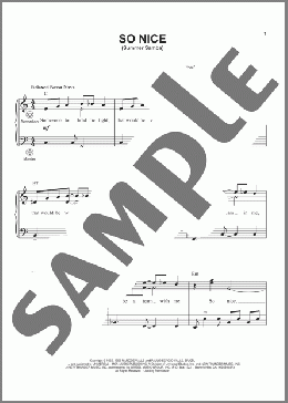 So Nice (Summer Samba)(Marcos Valle) 楽譜 その他 ダウンロード