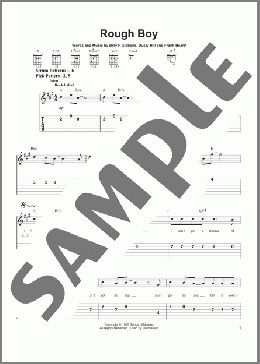 Rough Boy(ZZ Top) 楽譜 ギター（ソロ） ダウンロード