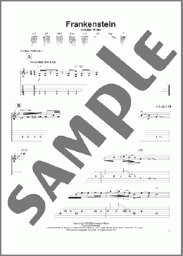 Frankenstein(Edgar Winter Group) 楽譜 ギター（ソロ） ダウンロード