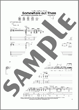 Somewhere Out There(Our Lady Peace) 楽譜 ギター（ソロ） ダウンロード